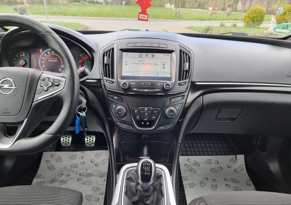 Opel Insignia cena 45900 przebieg: 154000, rok produkcji 2015 z Dobiegniew małe 497